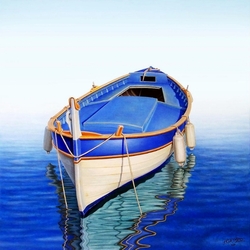 Jigsaw puzzle: A boat