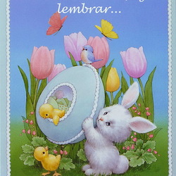 Jigsaw puzzle: Easter card
