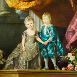 Jigsaw puzzle: Princess Charlotte and Prince William