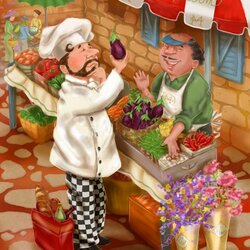 Jigsaw puzzle: Fastidious chef