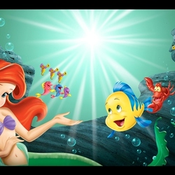Jigsaw puzzle: the little Mermaid