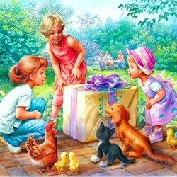 Jigsaw puzzle: Gift