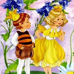 Jigsaw puzzle: Little Prince and Thumbelina