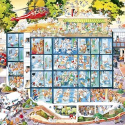Jigsaw puzzle: Emergency Room / Department (service) of emergency medical aid