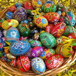 Jigsaw puzzle: Easter eggs