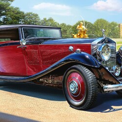 Jigsaw puzzle: Rolls Royce, 1934