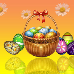 Jigsaw puzzle: Easter eggs