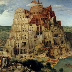 Jigsaw puzzle: Tower of babel
