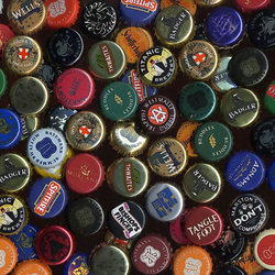 Jigsaw puzzle: Beer lids