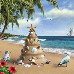 Jigsaw puzzle: Holidays in paradise