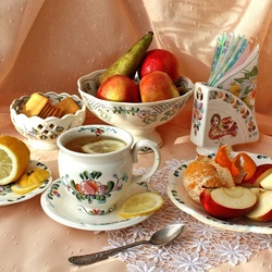 Jigsaw puzzle: Tea Party with Fruit