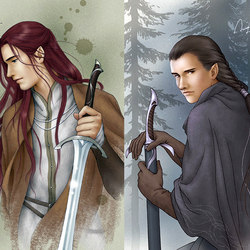 Jigsaw puzzle: Elves of Middle-earth: Maedhros and Maeglin