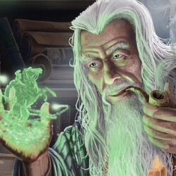 Jigsaw puzzle: Gandalf