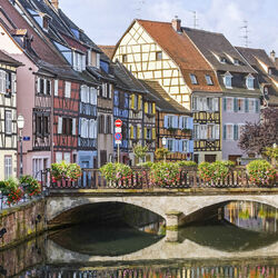 Jigsaw puzzle: Alsace. Colmar