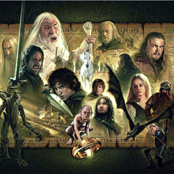 Jigsaw puzzle: The Lord of the Rings: The Two Towers