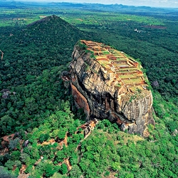 Jigsaw puzzle: Sigiriya plateau, Sri Lanka