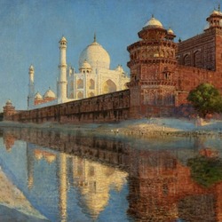 Jigsaw puzzle: Mausoleum Taj Mahal in Agra