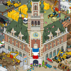 Jigsaw puzzle: City block