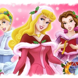 Jigsaw puzzle: Princesses in winter