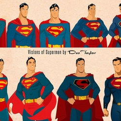 Jigsaw puzzle: Superman Evolution