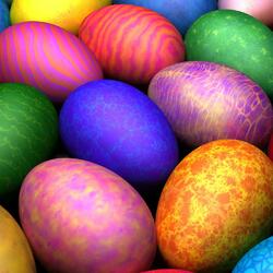 Jigsaw puzzle: Easter eggs