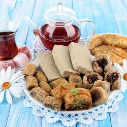 Jigsaw puzzle: Eastern sweets