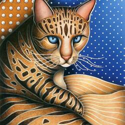 Jigsaw puzzle: Andrea the cat