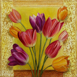 Jigsaw puzzle: Tulips