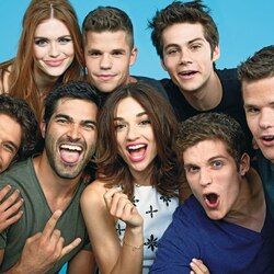 Jigsaw puzzle: Actors of the series `` Teen Wolf ''