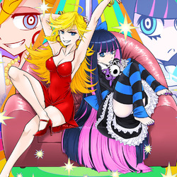 Jigsaw puzzle: Panty and Stocking