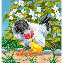 Jigsaw puzzle: You my chick