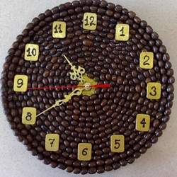 Jigsaw puzzle: Coffee clock