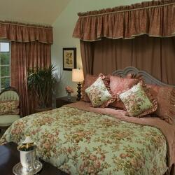 Jigsaw puzzle: Bedroom in a country house