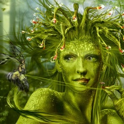 Jigsaw puzzle: Forest sorceress