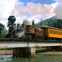 Jigsaw puzzle: Locomotive