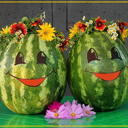 Jigsaw puzzle: Brothers watermelons