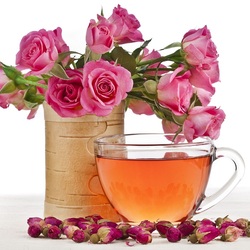 Jigsaw puzzle: Tea with roses