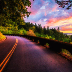 Jigsaw puzzle: Road in the mountains