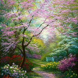 Jigsaw puzzle: Spring bloom