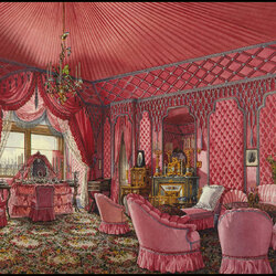 Jigsaw puzzle: Pink room