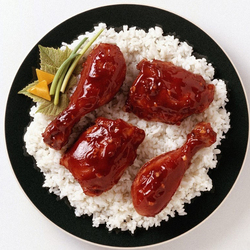 Jigsaw puzzle: Rice with chicken