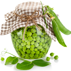 Jigsaw puzzle: Green pea