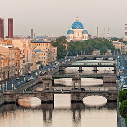 Jigsaw puzzle: St. Petersburg Bridges