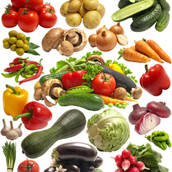Jigsaw puzzle: Vegetable collage
