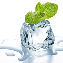 Jigsaw puzzle: Mint and ice
