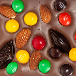 Jigsaw puzzle: Chocolate-covered sweets
