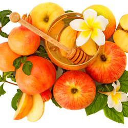 Jigsaw puzzle: Apples with honey