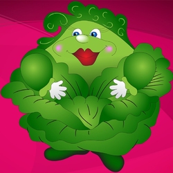 Jigsaw puzzle: Mrs. Cabbage