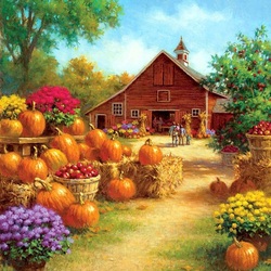 Jigsaw puzzle: Autumn fair