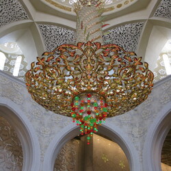 Jigsaw puzzle: Sheikh Zayed Mosque in Abu Dhabi (UAE)